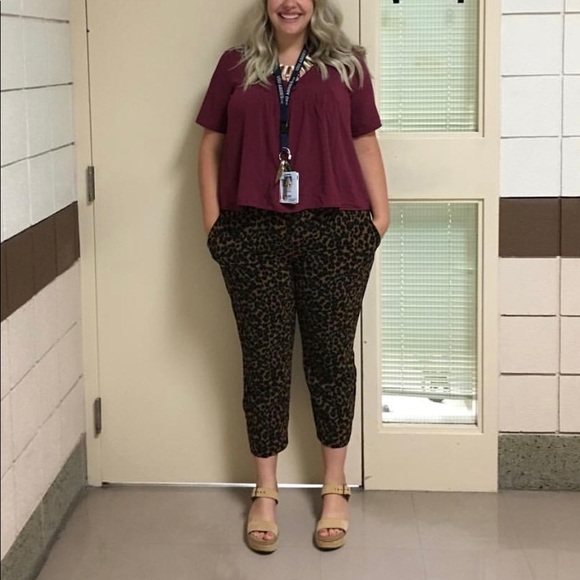 Old Navy Harper Pantsleopardcheetah 